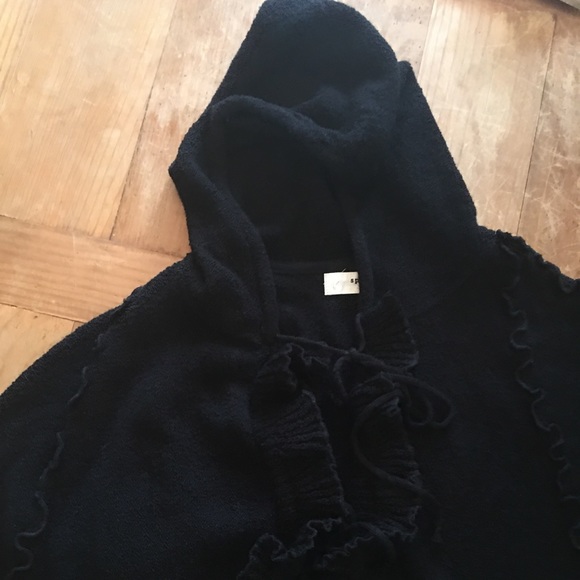 Anthro Sparrow Hoodie Cape - Picture 4 of 8